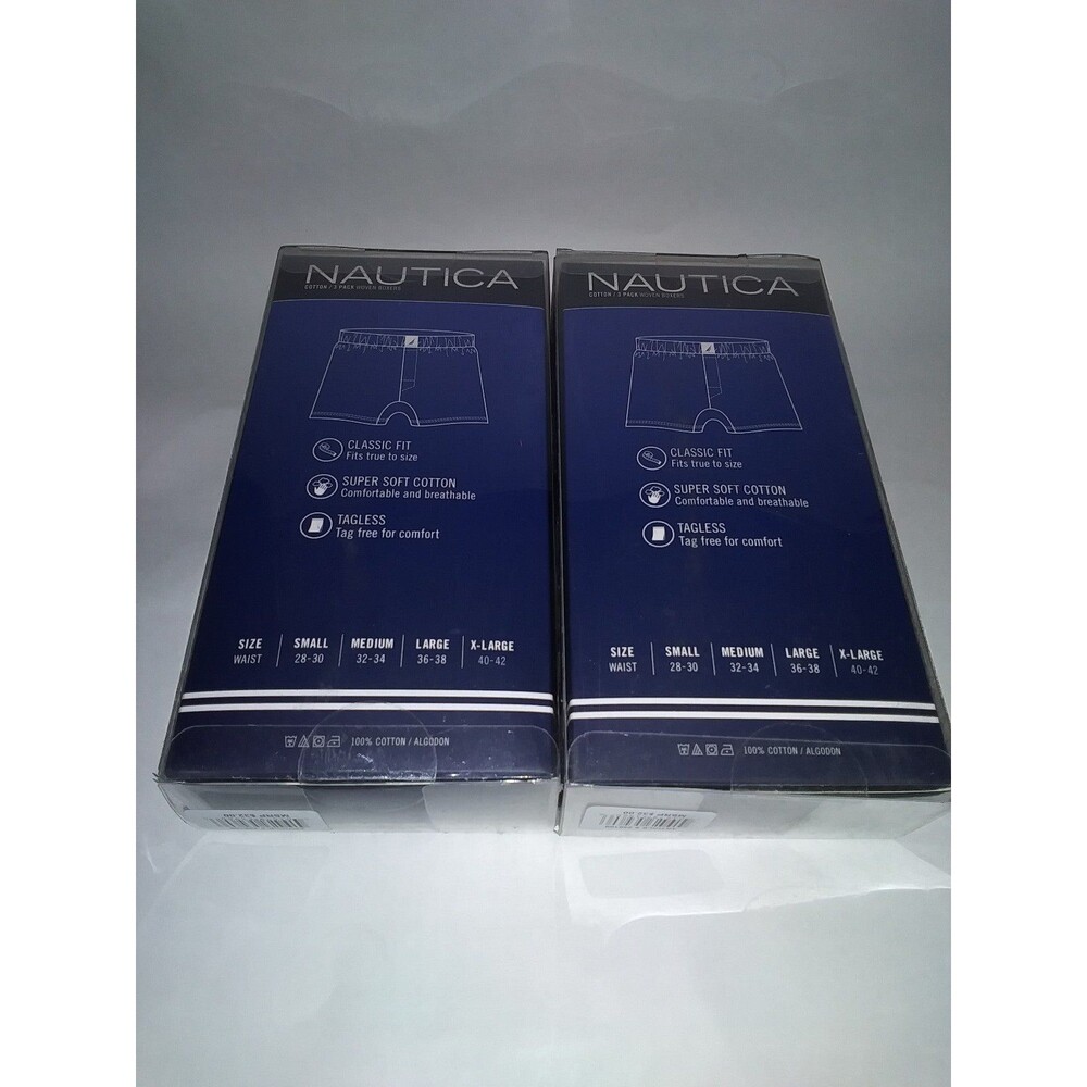 2 NIB Nautica Boxers Size Small (28-30) - Picture 2 of 3